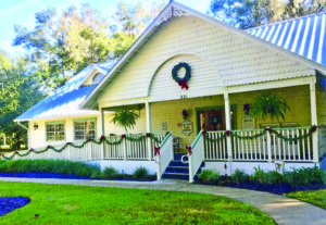 The Lake Helen Library was built to blend in architecturally with existing historic buildings.