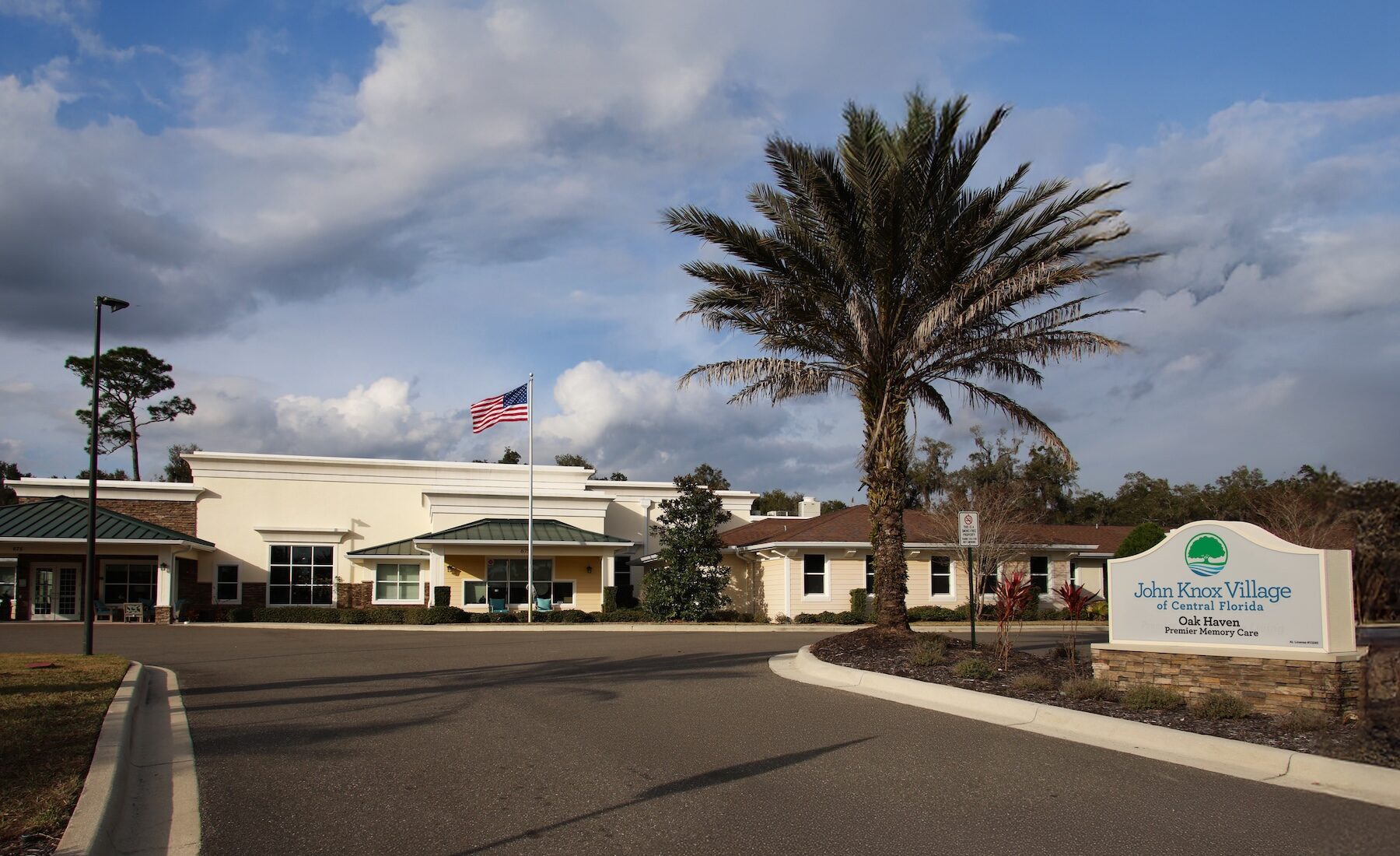 Oak Haven Premier Memory Care Entrance
